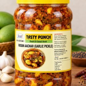 Fort's Garlic Pickle - Homemade Rosun Achar form Bengal